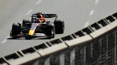 Verstappen wins in Azerbaijan after Leclerc engine failure