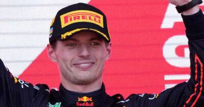 Verstappen leads Red Bull one-two in Baku after Ferrari engine disaster