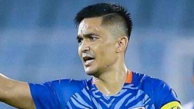 "When You Are 37": Sunil Chhetri Shares Emotional Message On Completing 17 Years In Indian Football Team