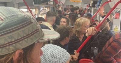 Boris Johnson - Ed Sheeran - "Disgraceful" scenes on Transport For Wales train heading to Cardiff as Wales played Belgium - msn.com - Ukraine - Belgium - county Jones - county Wayne -  Welsh