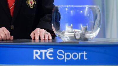 All-Ireland SFC quarter-final draw live on RTÉ on Monday