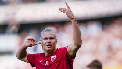 Norway's Erling Haaland scores another double in win over Sweden