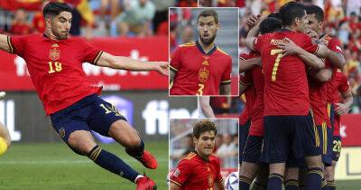 Soler and Sarabia send Spain top of League A Group Two with 2-0 win