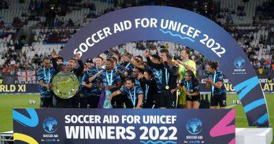 Who won ITV Soccer Aid and what was the final score?