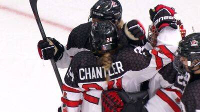 Canada U18 women to play for gold medal - tsn.ca - Sweden - Finland - Usa - Canada - state Wisconsin -  Madison