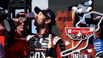 Daniel Suarez - Chris Buescher - Suarez grabs historic NASCAR Cup Series win at Sonoma - tsn.ca - Spain - Mexico - state California