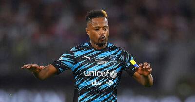Rio Ferdinand can't resist dig at Patrice Evra during Soccer Aid 2022