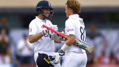 Joe Root and Ollie Pope tons hand England control of Trent Bridge Test against New Zealand