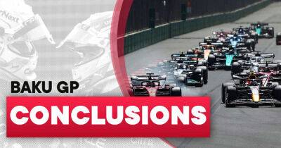 Conclusions from the Azerbaijan Grand Prix