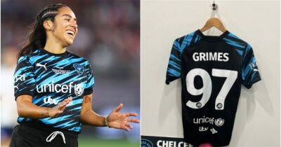 Soccer Aid: Chelcee Grimes pays tribute to Hillsborough victims with ‘97’ shirt
