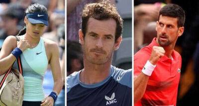 Raducanu hit by new injury as Murray ends six-year wait and Djokovic suffers ranking blow
