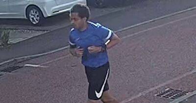 Face of man on a run who police want to find after woman sexually attacked