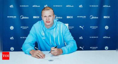 Erling Haaland 'proud' to make Manchester City move