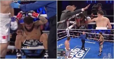 Dakota Linger and Josue Vargas: Boxing referee slated for not stopping brutally one-sided fight - givemesport.com