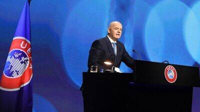 Gianni Infantino - Football Guardians Approve Permanent Use Of 5 Substitutes For Top Games - sports.ndtv.com -  Doha