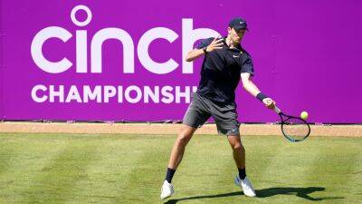 Taylor Fritz - Britain’s Jack Draper topples world number 14 Taylor Fritz at Queen’s Club - bt.com - Britain - Usa - county Jack