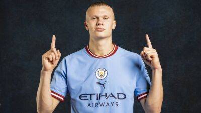 Erling Haaland 'in the right place' after completing Manchester City move