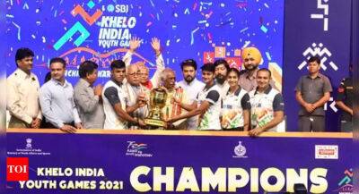 Boxers' golden punch hands KIYG crown to hosts Haryana - timesofindia.indiatimes.com - India