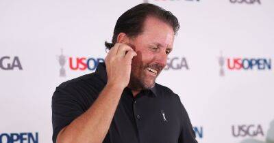 Phil Mickelson - Phil Mickelson snaps at reporter over 9/11 letter question as Major great barks 'I’ve read all that' - dailyrecord.co.uk - Usa - Saudi Arabia