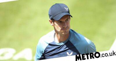 Andy Murray a doubt for Wimbledon after withdrawing from Queen’s with ab injury