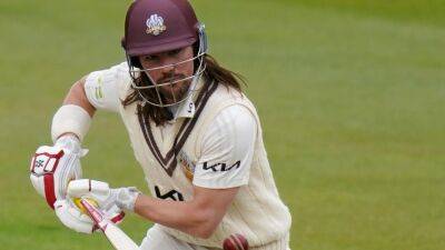 Rory Burns hits second hundred of season as Surrey take command against Somerset