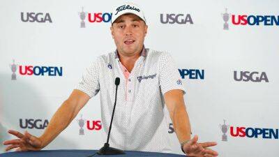 Justin Thomas says PGA-LIV rift 'just sad' for US Open and golf