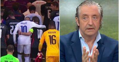 Kylian Mbappe & Luka Modric swap shirts - Spanish reporter has meltdown