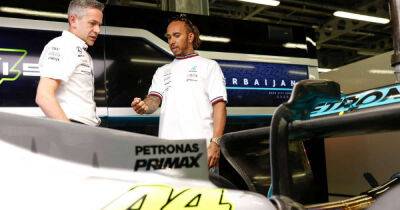Lewis Hamilton - Christian Horner - Brundle sides with Horner over Mercedes porpoising - msn.com -  Baku - Azerbaijan