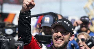 Daniel Suárez scores Nascar first for Mexico with historic victory at Sonoma