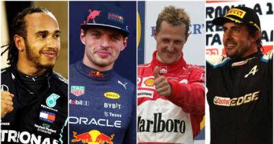 The quickest Formula 1 drivers to 25 race wins as Max Verstappen achieves it in 118 races