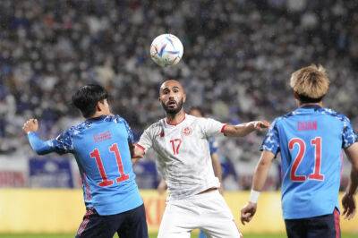Egypt - Tunisia beat Japan 3-0 in friendly between World Cup teams - arabnews.com - Qatar - Tunisia - Egypt - Japan - Ghana -  Tunisia - Saudi Arabia - Chile