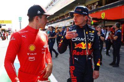 Verstappen lends Leclerc champion's advice: 'Disappointment is normal, but you learn from it'