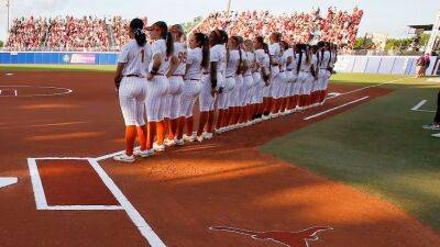 National anthem singer's College World Series performance canceled for Horns Down gesture