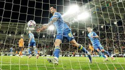 Collins wonder goal in vain as Ukraine hold Ireland