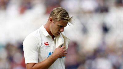 New Zealand's Jamieson ruled out of third England test with back injury