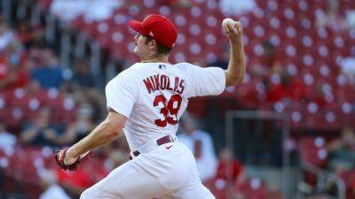 Paul Goldschmidt - Cards' Mikolas working on no-hitter through eight against Pirates - tsn.ca - New York - Los Angeles - county Smith - county St. Louis - county San Diego - Philadelphia - county Bryan - county Bay - county Reynolds