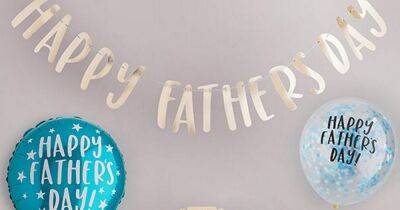 Last minute Father's Day gifts and balloons with free next day delivery for MEN readers