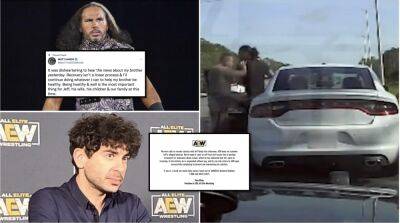 Jeff Hardy arrest: Matt Hardy & AEW release statements