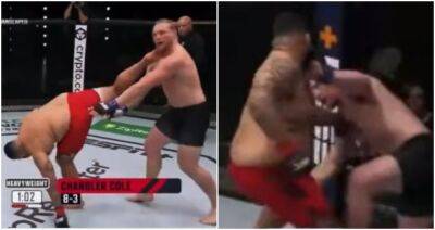 Amanda Nunes - 265-pound MMA fighter lands incredible spinning back heel kick - but ends up losing the fight - givemesport.com - Jordan -  Las Vegas