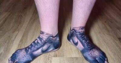 Man 'tired of paying' for expensive trainers has Nike's TATTOOED onto his feet - manchestereveningnews.co.uk - Britain - Manchester - South Africa