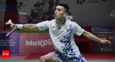 Indonesia Open: Lakshya Sen loses to compatriot HS Prannoy in second round - timesofindia.indiatimes.com - China - Japan - Indonesia - India - South Korea