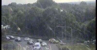 LIVE Motorway closed in both directions due to 'police incident'