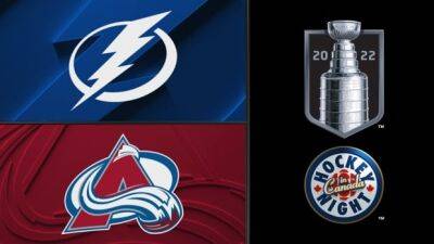 Hockey Night in Canada: Lightning vs. Avalanche, Game 1