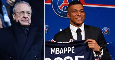 Real Madrid president Perez says Mbappe 'changed his dream'