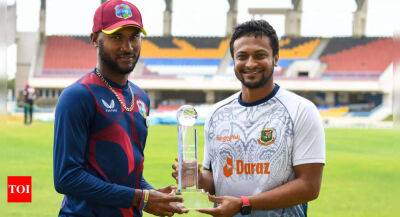 Shakib Al-Hasan - West Indies - WI vs BAN, 1st Test: Shakib Al Hasan looks to past glory as Bangladesh take on West Indies - timesofindia.indiatimes.com - Bangladesh - Grenada