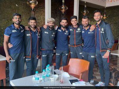 Virat Kohli - Rohit Sharma - Shardul Thakur - BCCI Shares Pics Of England Bound Test Squad, Fans Ask "Where's Rohit Sharma?" - sports.ndtv.com - Britain - India