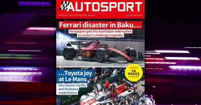 Max Verstappen - Charles Leclerc - Magazine: F1 Azerbaijan GP and Le Mans 24 Hours reviews - msn.com - Britain - Spain - Monaco -  Baku - Azerbaijan