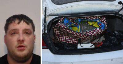 'You have let your family down': Sickening haul police found in back of 'hard-working' man's BMW