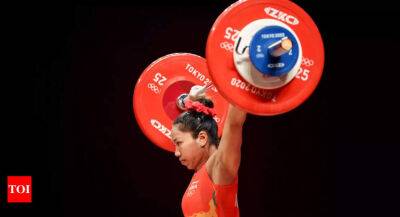 New national record eludes Mirabai Chanu despite gold at Khelo India Women Weightlifting League event