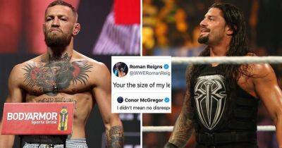 Conor Macgregor - Vince Macmahon - Roman Reigns - Chris Jericho - Conor McGregor: WWE star Roman Reigns' truly brutal response to savage 2016 tweet - givemesport.com